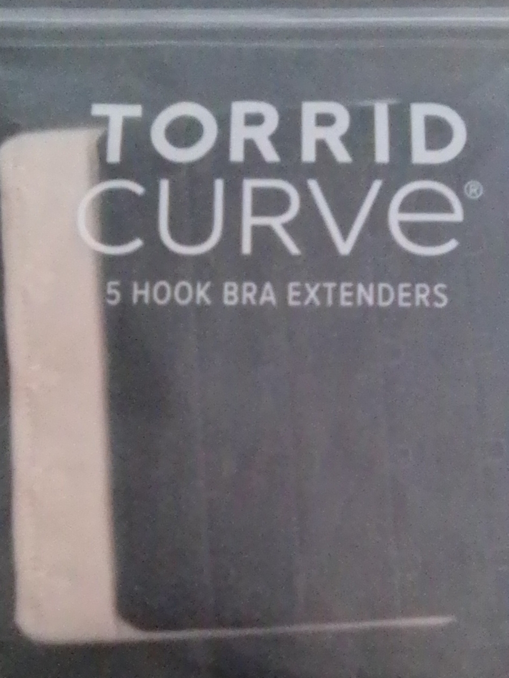 5-Hook Bra Extenders - Beige And Black